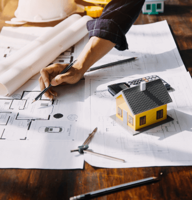 Construcción de viviendas unifamiliares